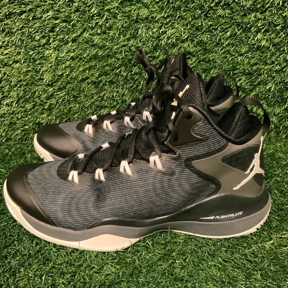 Air Jordan Super.Fly 3 “Sample” Black/Grey/White Shoes Mens Size 9 684933-012
